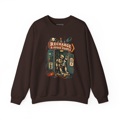 Social Recharge - Crewneck Sweatshirt