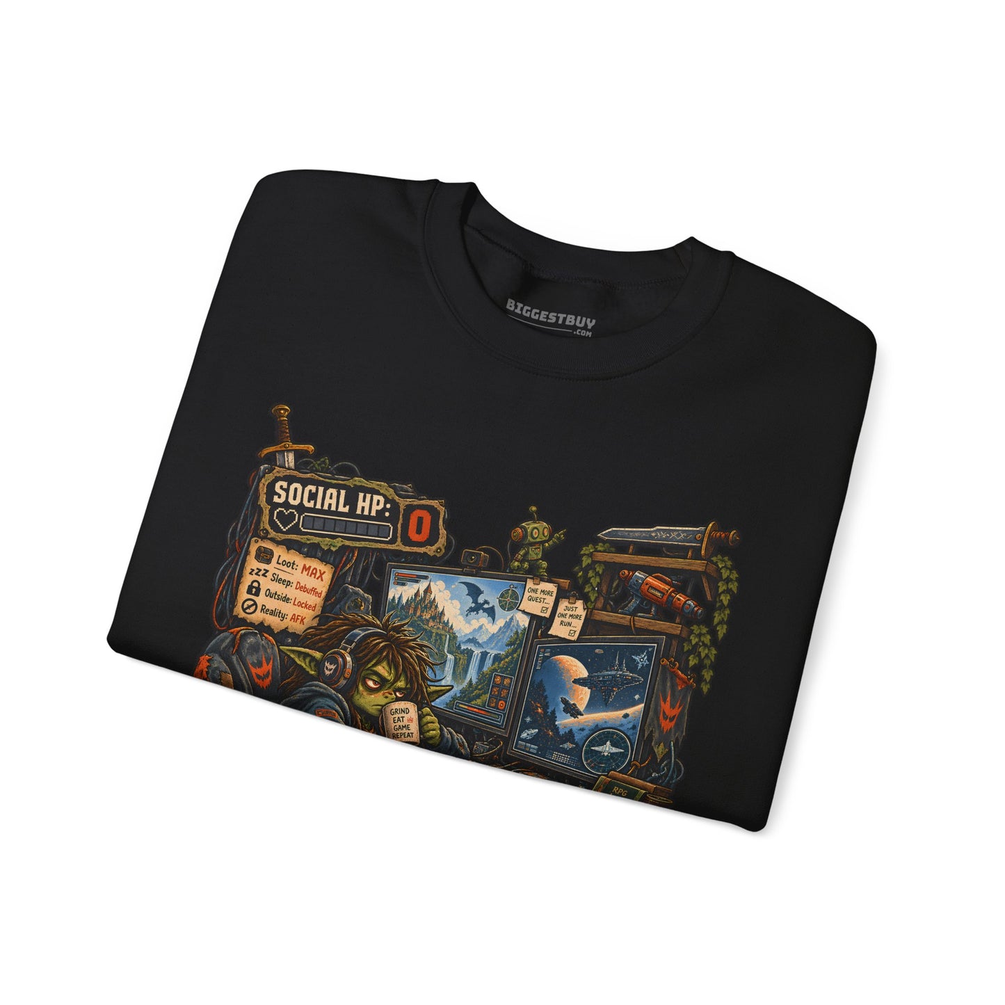 Social Zero - Crewneck Sweatshirt