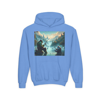 Sweat-shirt | Jeune | À capuche | Mélange épais | Fantaisie Interculturelle | Pêche