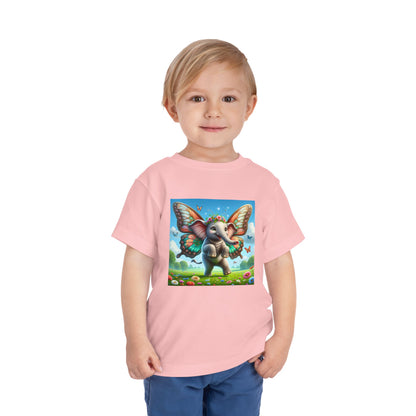 T-Shirt | Koszulka dla malucha | Krótki rękaw | Baśniowa fauna | Airavata | Słonik
