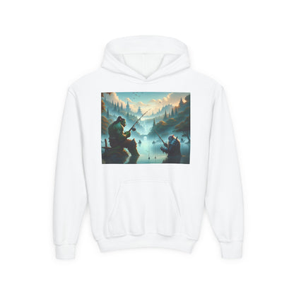 Sweat-shirt | Jeune | À capuche | Mélange épais | Fantaisie Interculturelle | Pêche