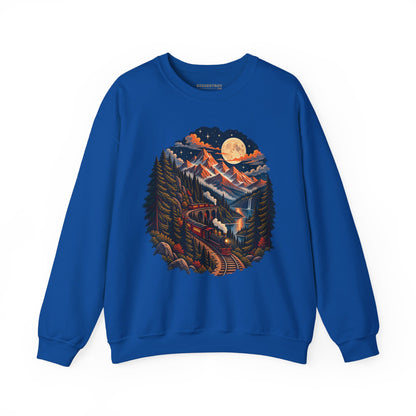 Midnight Rails - Crewneck Sweatshirt