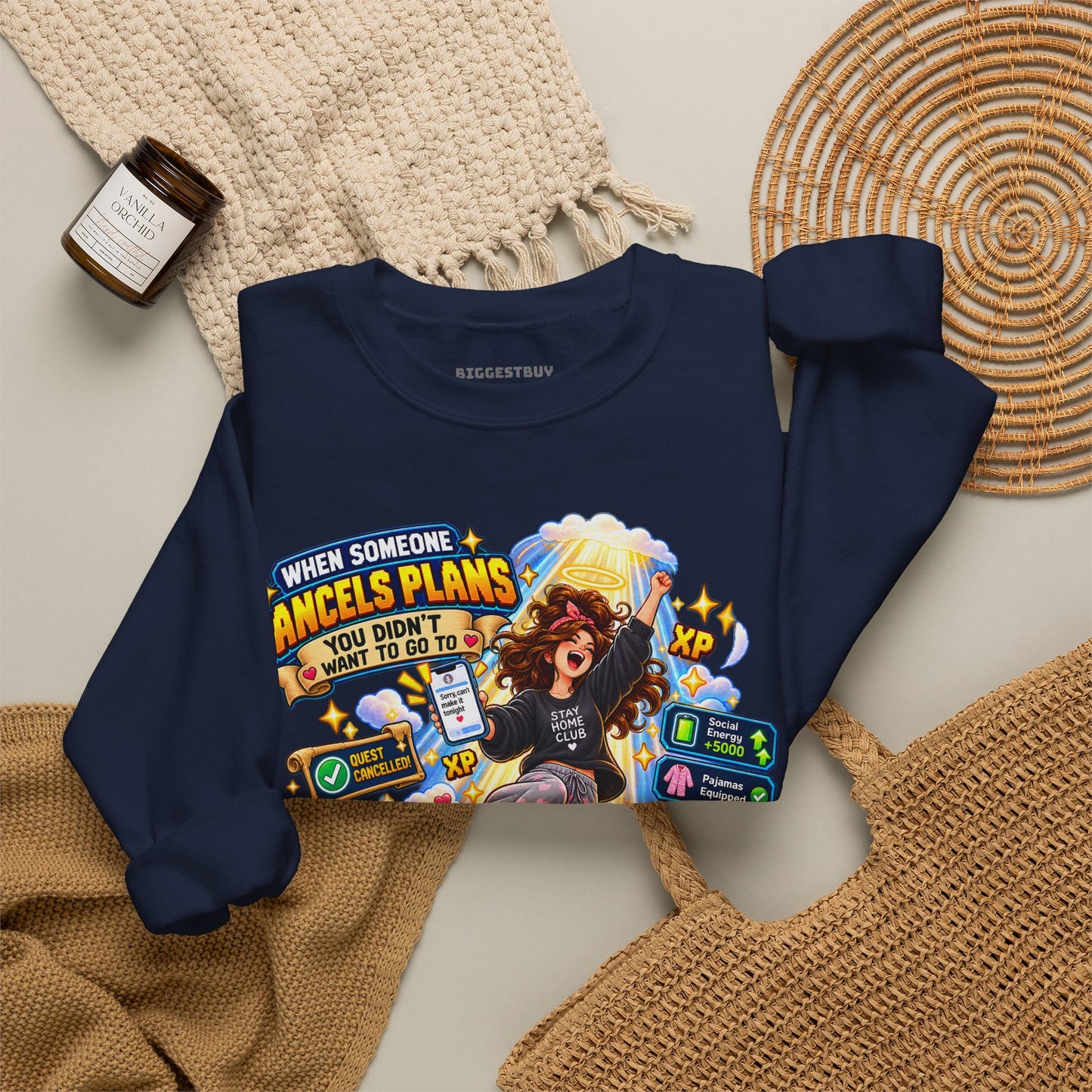 Pamphlet Punchline - Crewneck Sweatshirt