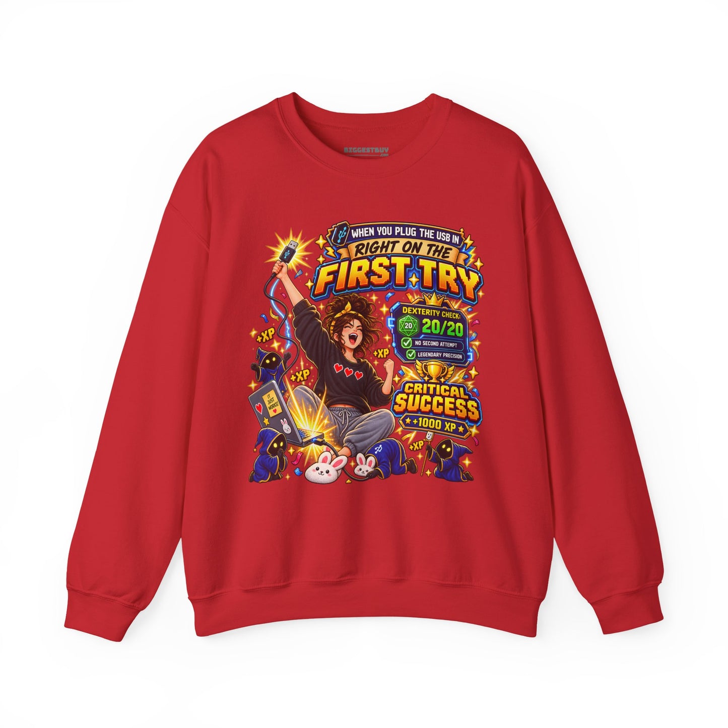 First Try - Crewneck Sweatshirt