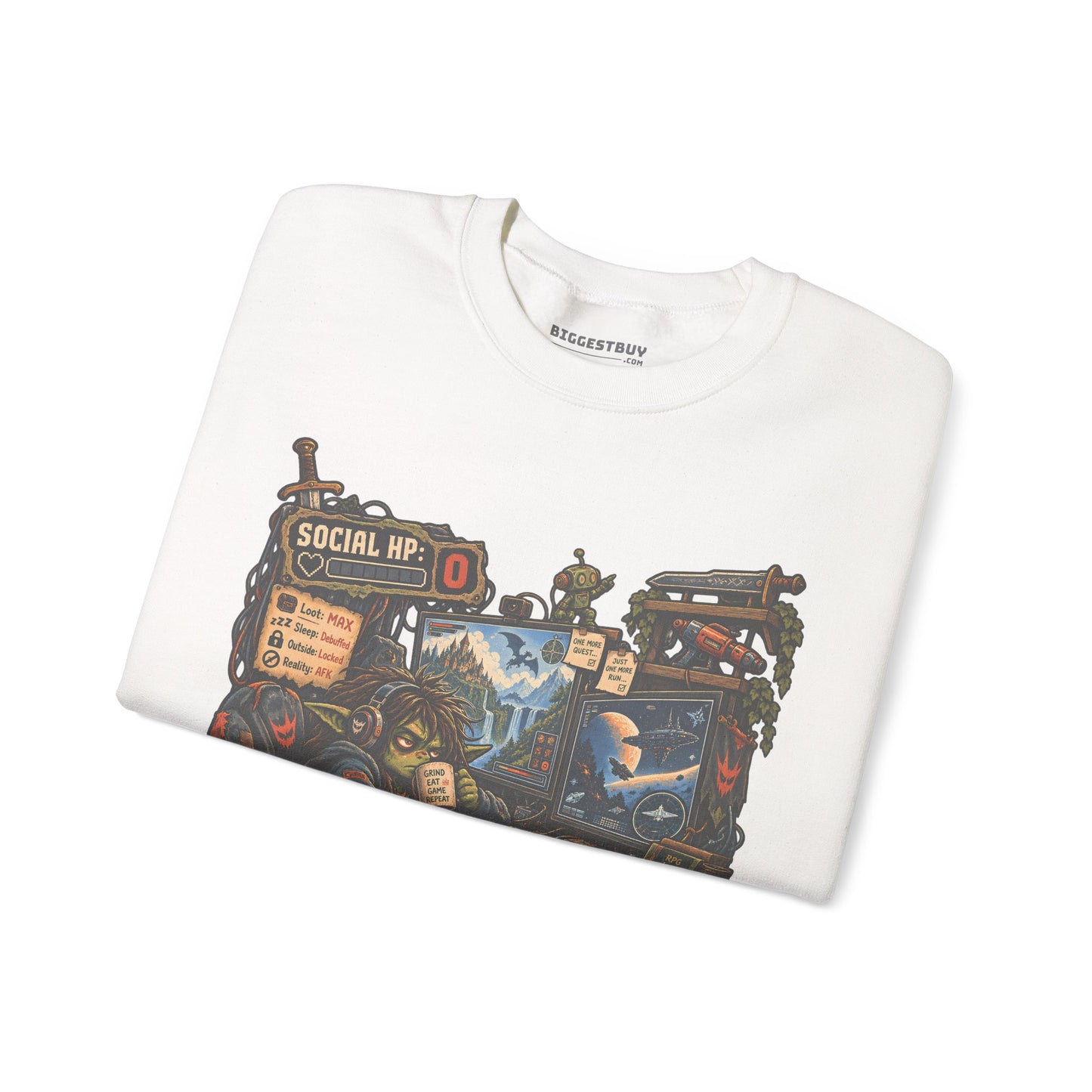 Social Zero - Crewneck Sweatshirt