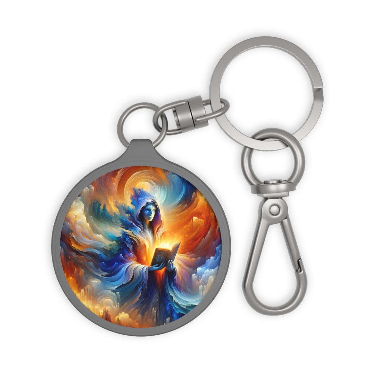 Round Keychain