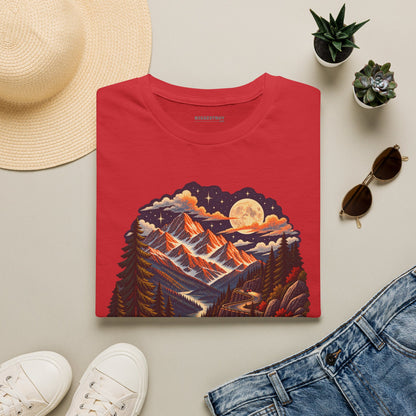 Moonlit Mountain - Softstyle T-Shirt
