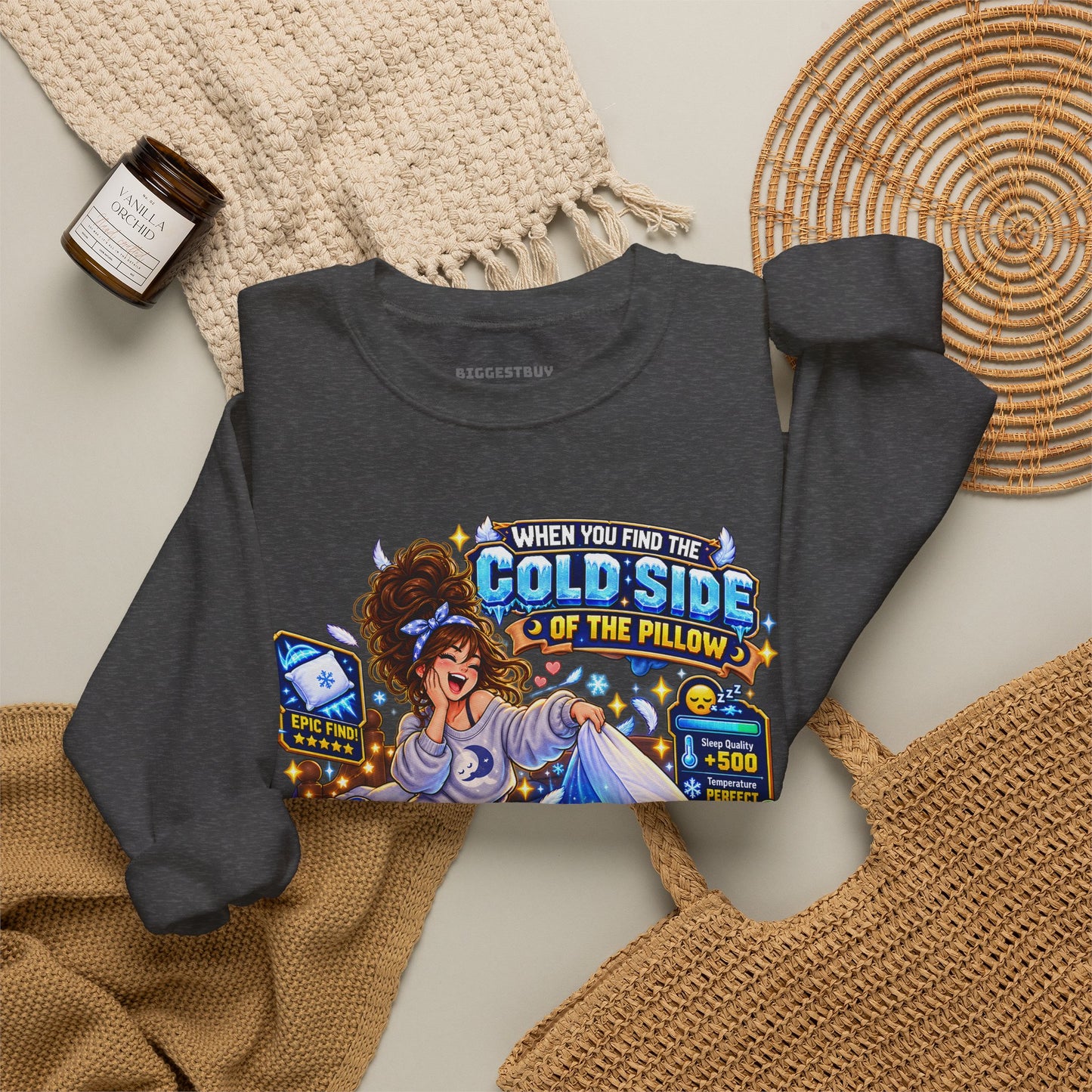 Pillow Party - Crewneck Sweatshirt