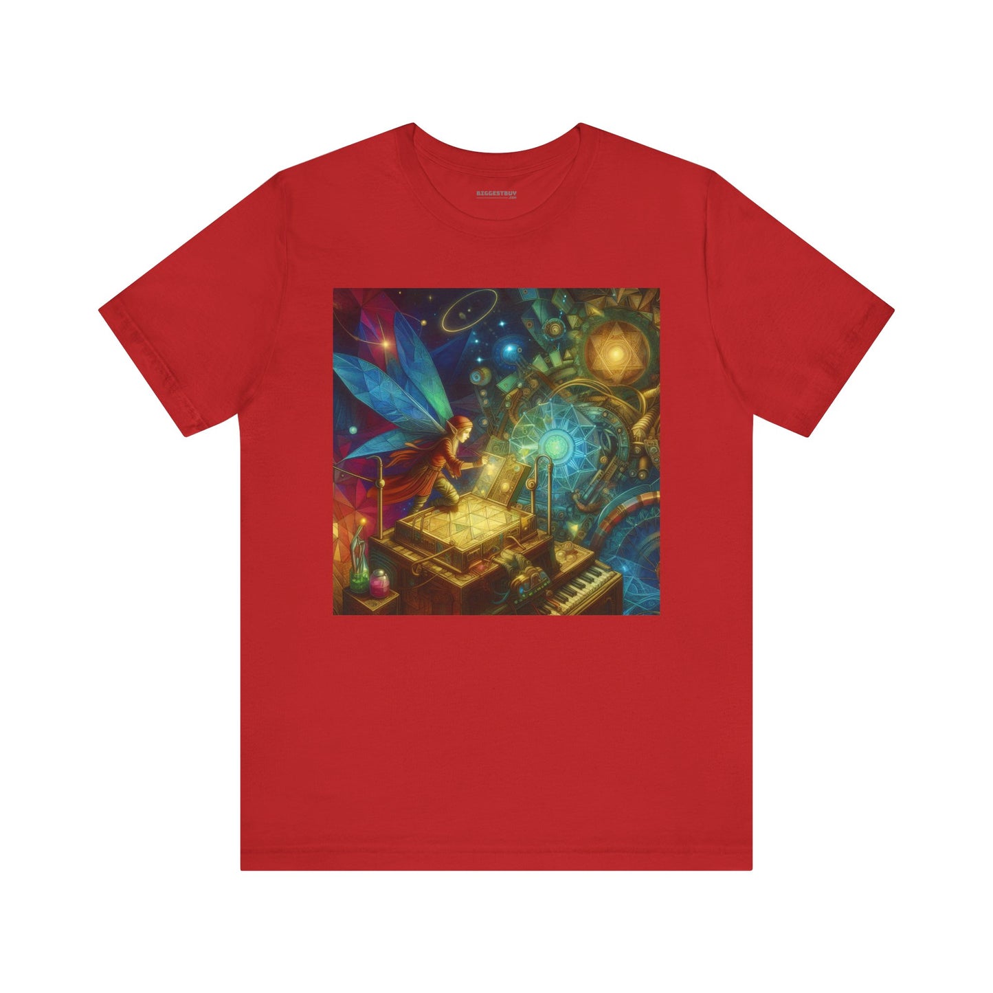 Tişört | Unisex | Jarse Tişört | Kısa Kollu | Elemental Fantezi | Silfler | Peri
