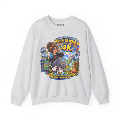 Glasses Galaxy - Crewneck Sweatshirt
