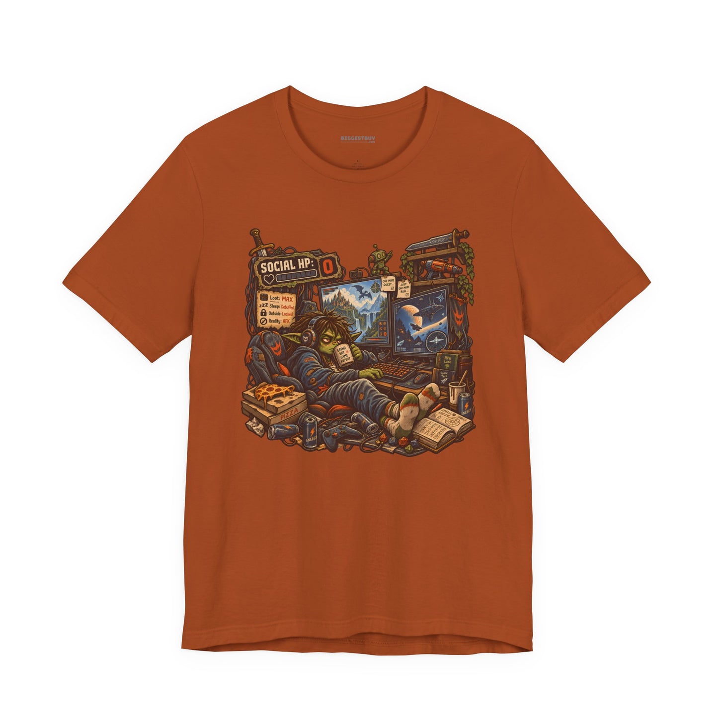 Social Zero - Classic Jersey Tee