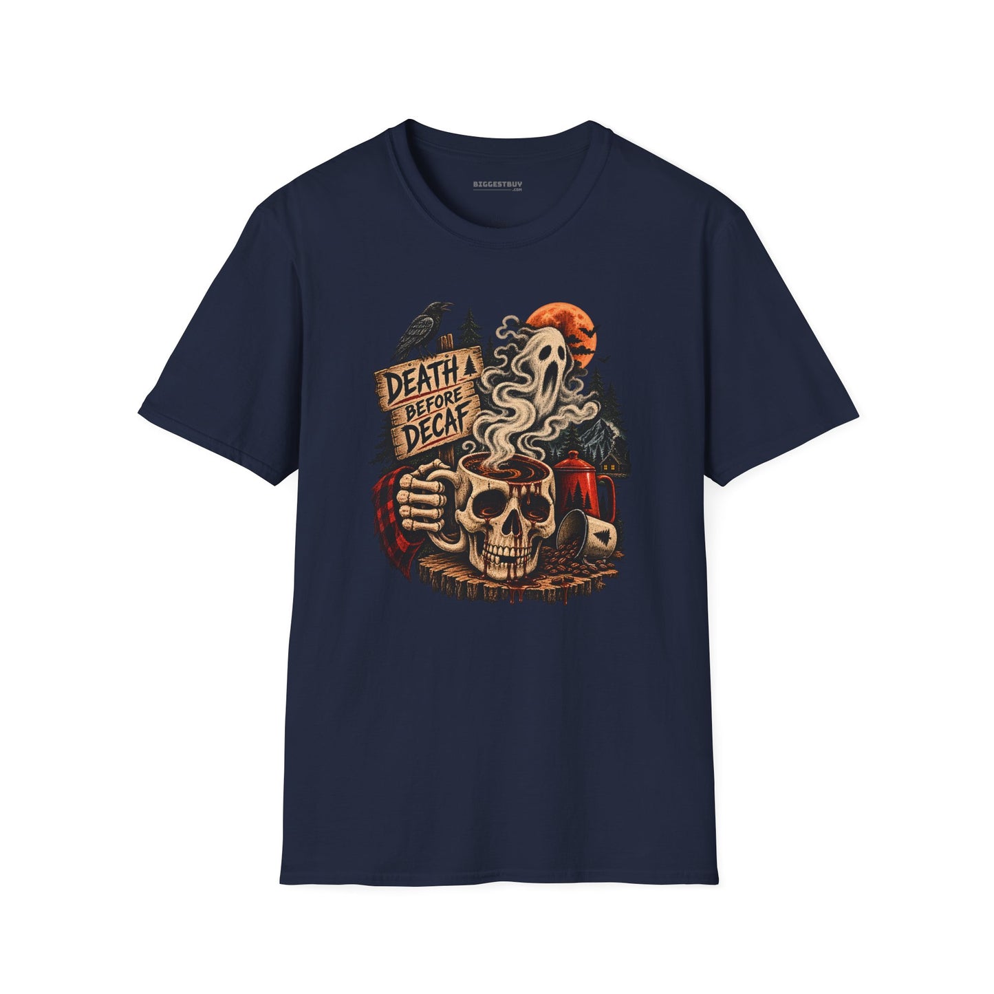 Death Decaf - Softstyle T-Shirt