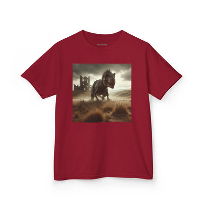 Camiseta | Camiseta Infantil | Algodão Pesado | Ficção Dinossáurica | T-Rex Ancestral