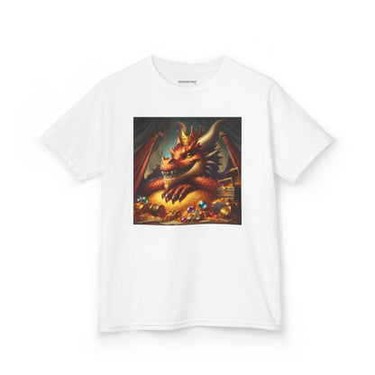 T-Shirt | Koszulka dziecięca | Ciężka bawełna | Nordycka Mitologia | Fafnir | Smok
