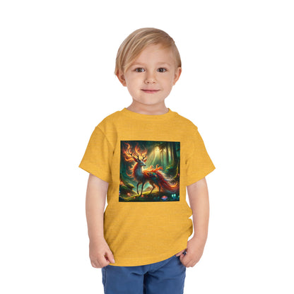 T-Shirt | Toddler Tee | Short Sleeve | Mystical Kirin | Forest Spirit Deer