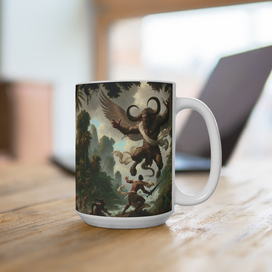 Tall Ceramic Mug