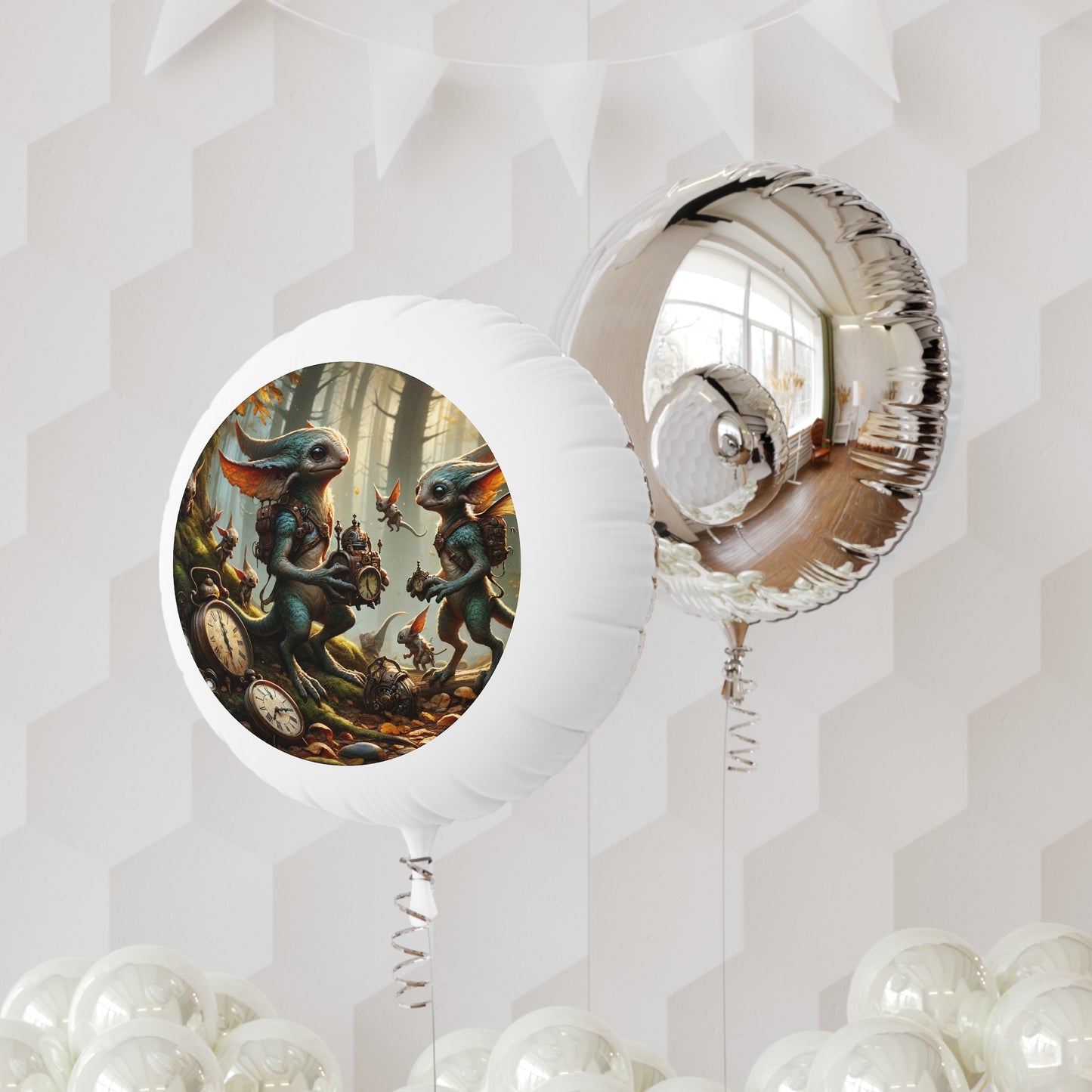Balloon | Helium | Mylar | Celtic Fantasy | Pooka Timekeeper