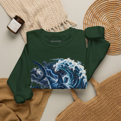 Oceanic Roar - Crewneck Sweatshirt