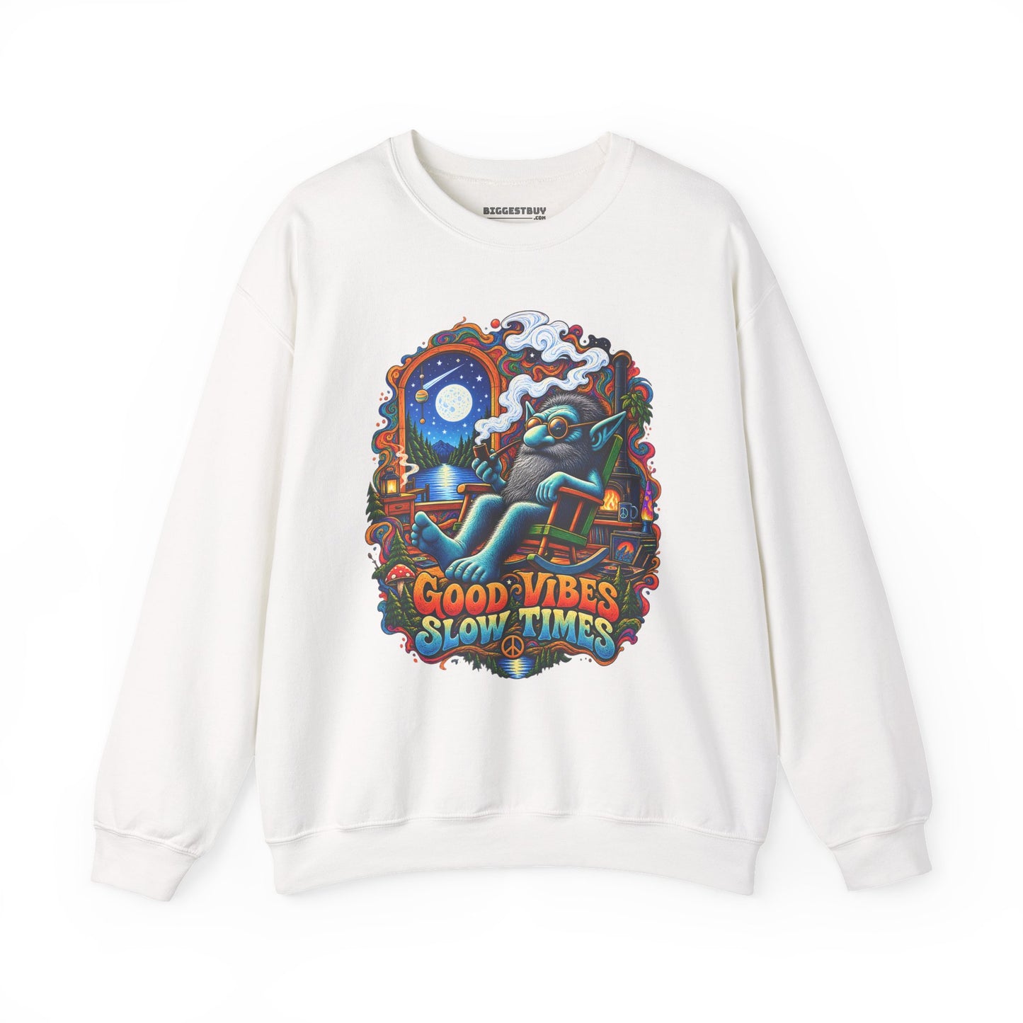 Slow Vibes - Crewneck Sweatshirt
