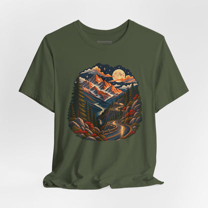 Moonlit Mountain - Classic Jersey Tee
