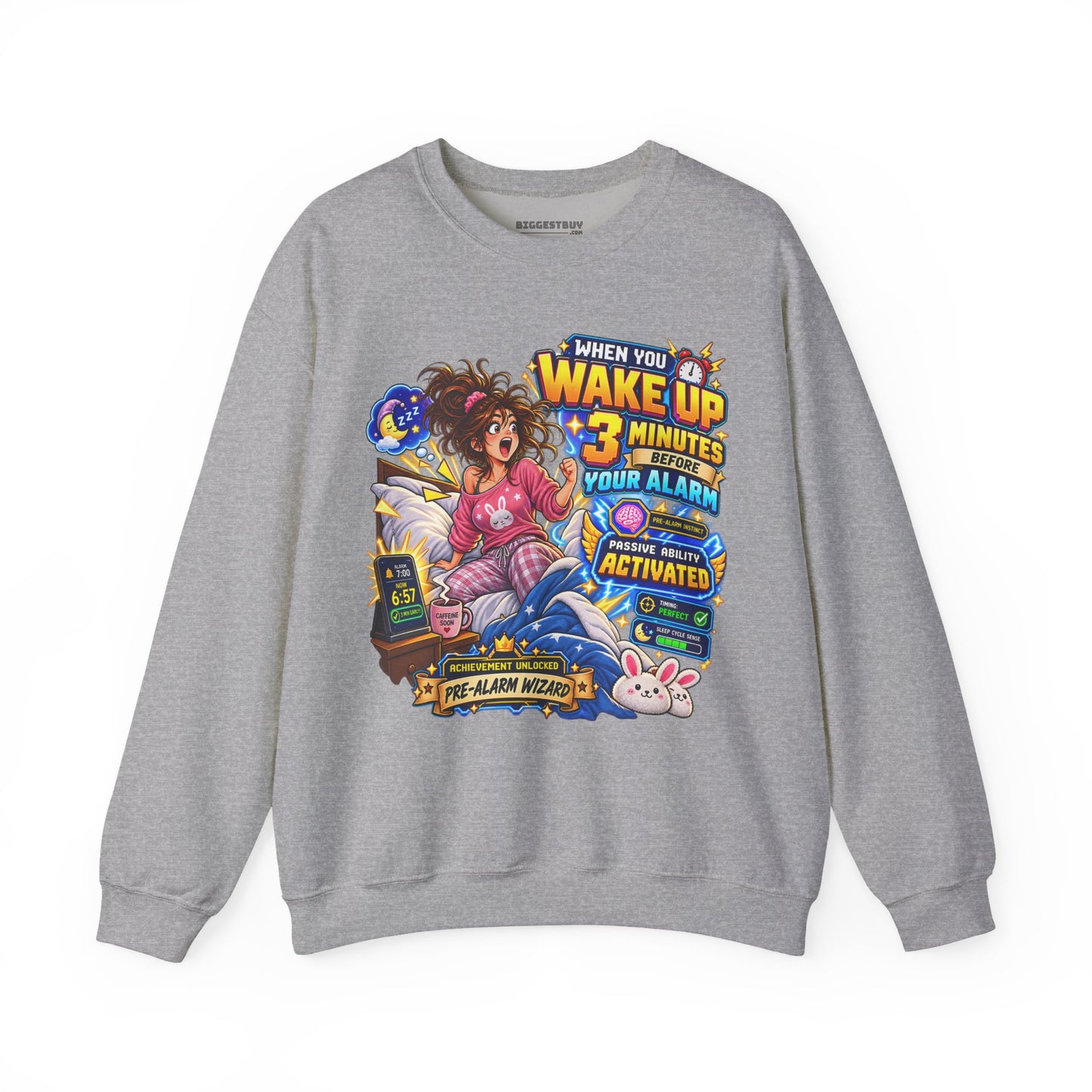 Alarm Nightmare - Crewneck Sweatshirt