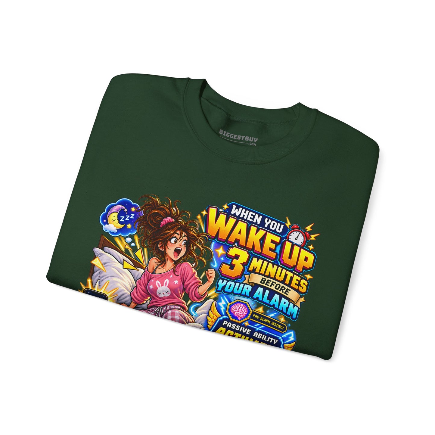 Alarm Nightmare - Crewneck Sweatshirt
