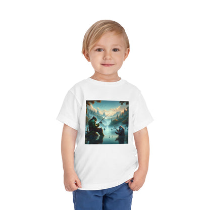 T-shirt | Peuter T-shirt | Korte mouw | Heldensage | Interraciale Vriendschap