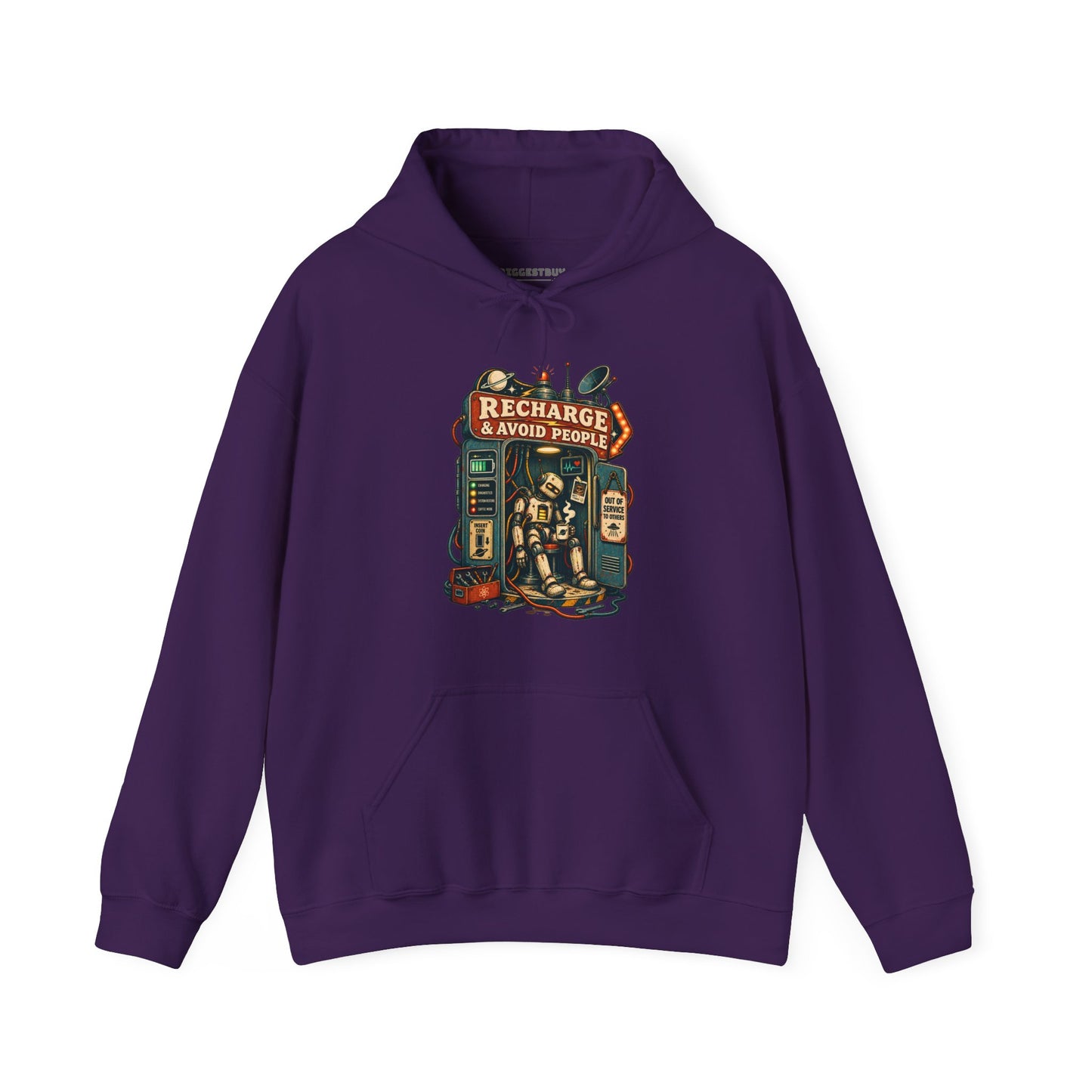 Social Recharge - Pullover Hoodie