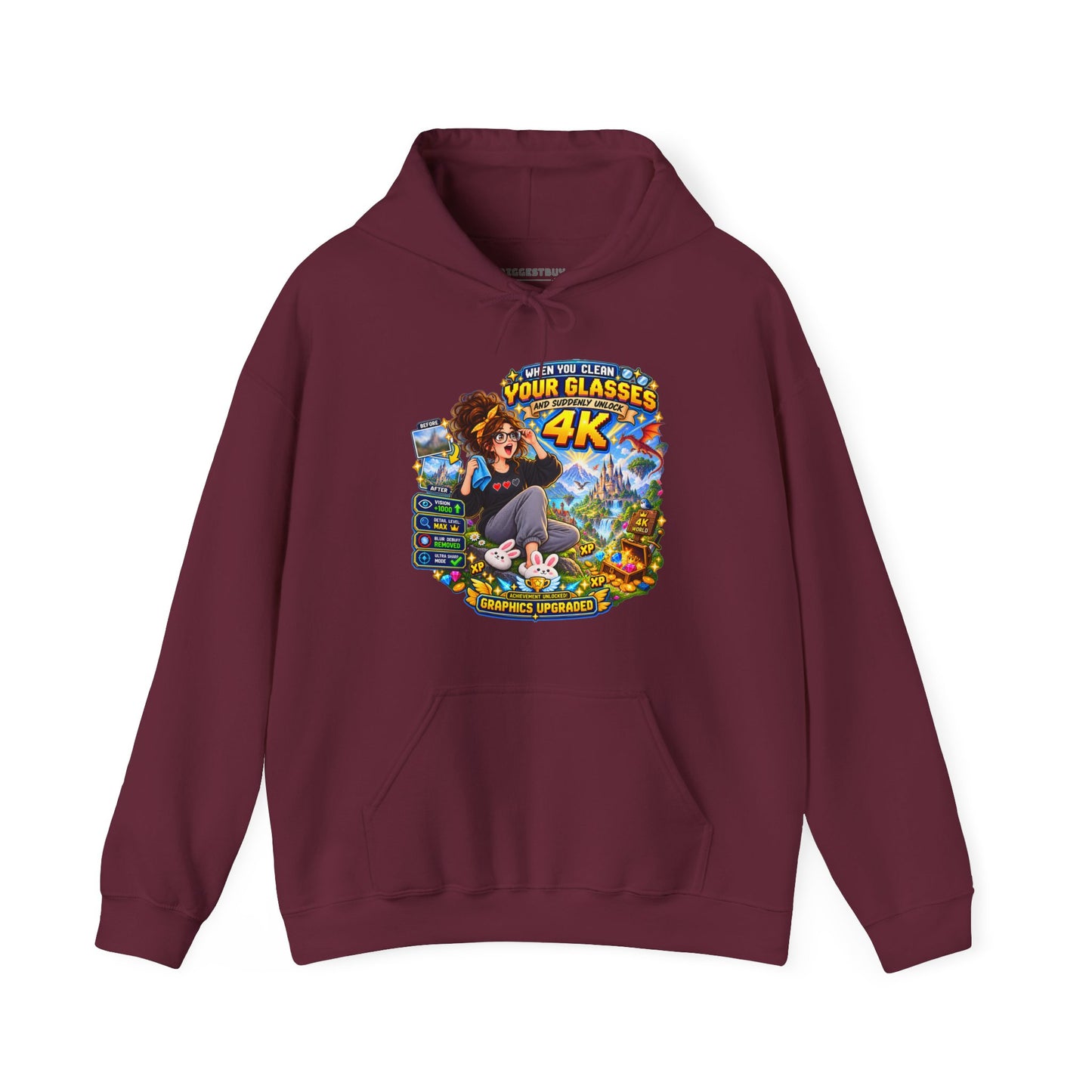 Glasses Galaxy - Pullover Hoodie