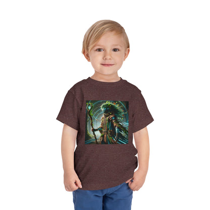 T-Shirt | Toddler Tee | Short Sleeve | Eco Fantasy | Forest Spirit Shaman