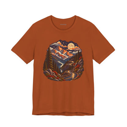 Moonlit Mountain - Classic Jersey Tee