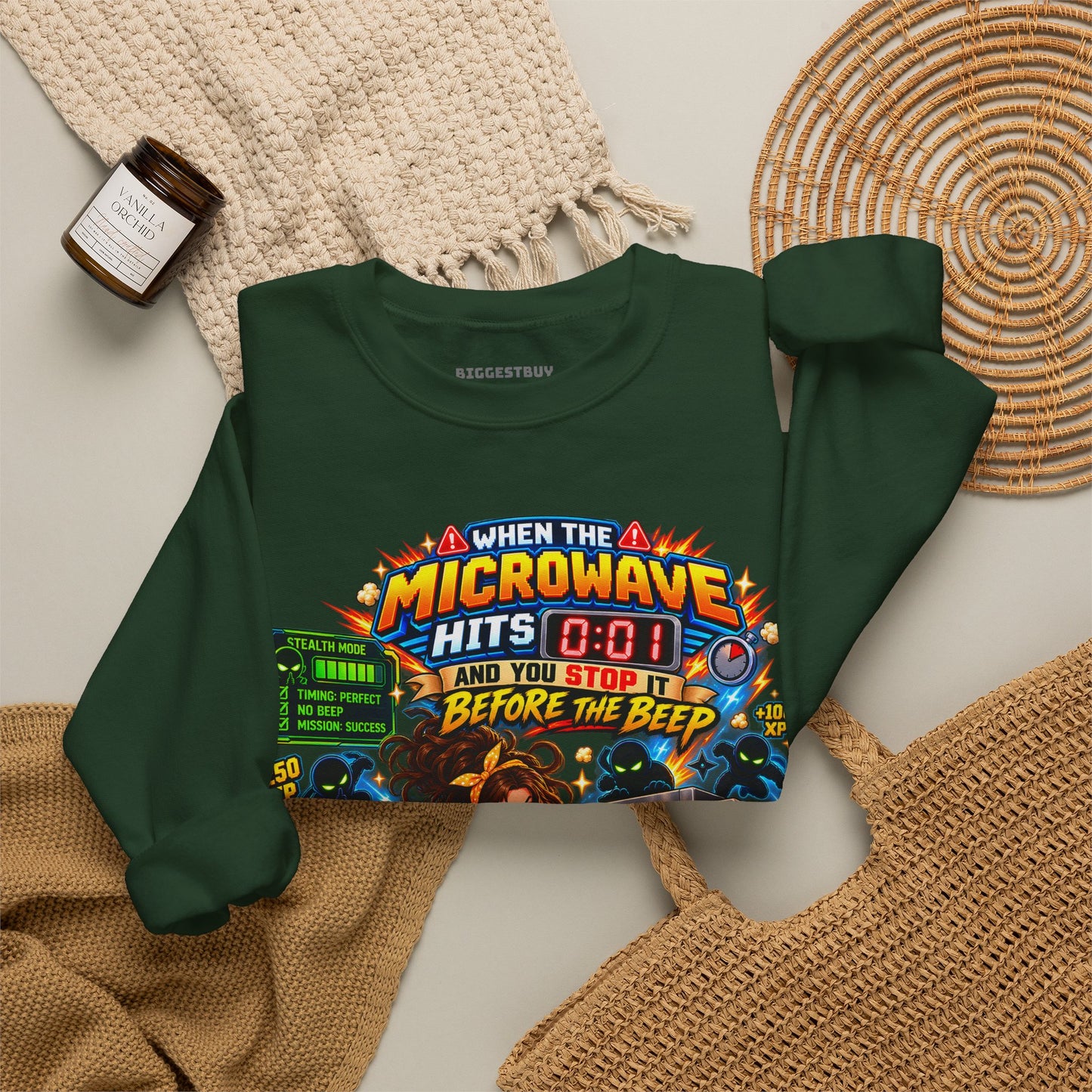 Beep Busters - Crewneck Sweatshirt