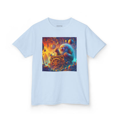 T-Shirt | Koszulka dziecięca | Ciężka bawełna | Mitologia Arktyczna | Mechanik Lodu