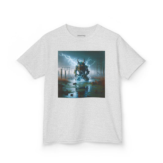 Camiseta | Camiseta para niños | Algodón grueso | Horror Eldritch | Demonio Elemental