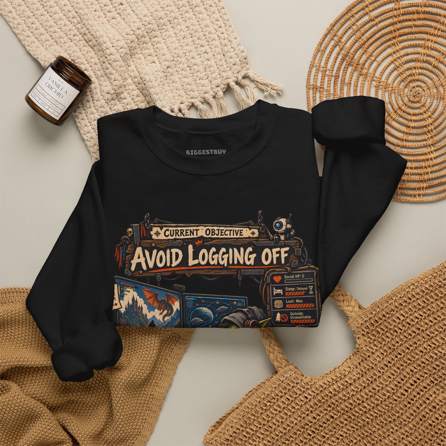 Logoff Dodge - Crewneck Sweatshirt