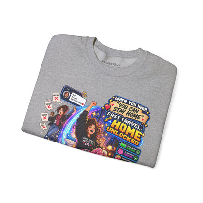 Quarantine Vibe - Crewneck Sweatshirt