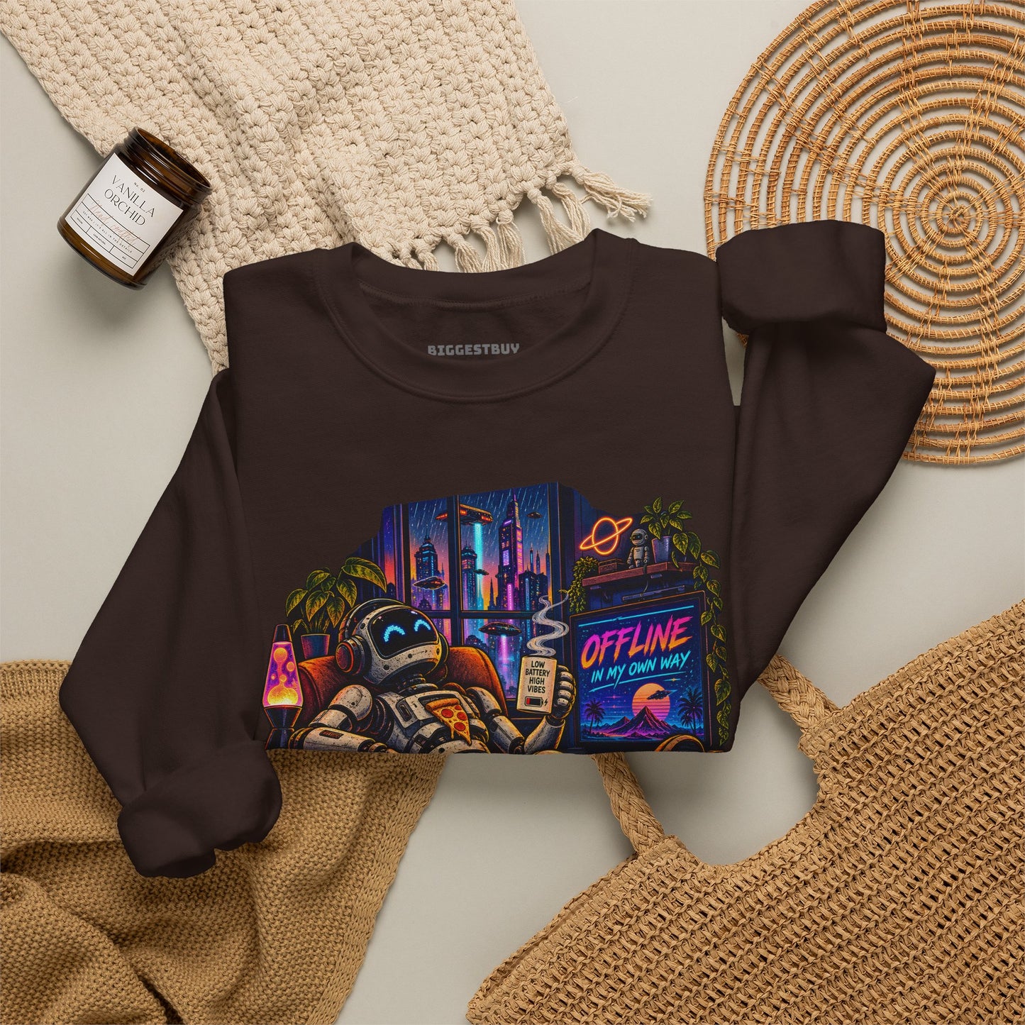 Offline Orbit - Crewneck Sweatshirt