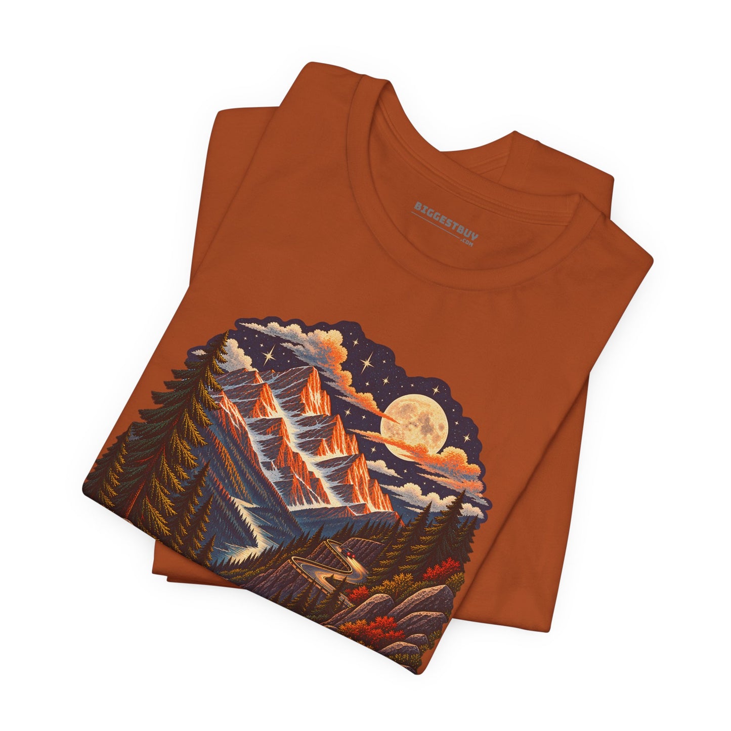 Moonlit Mountain - Classic Jersey Tee