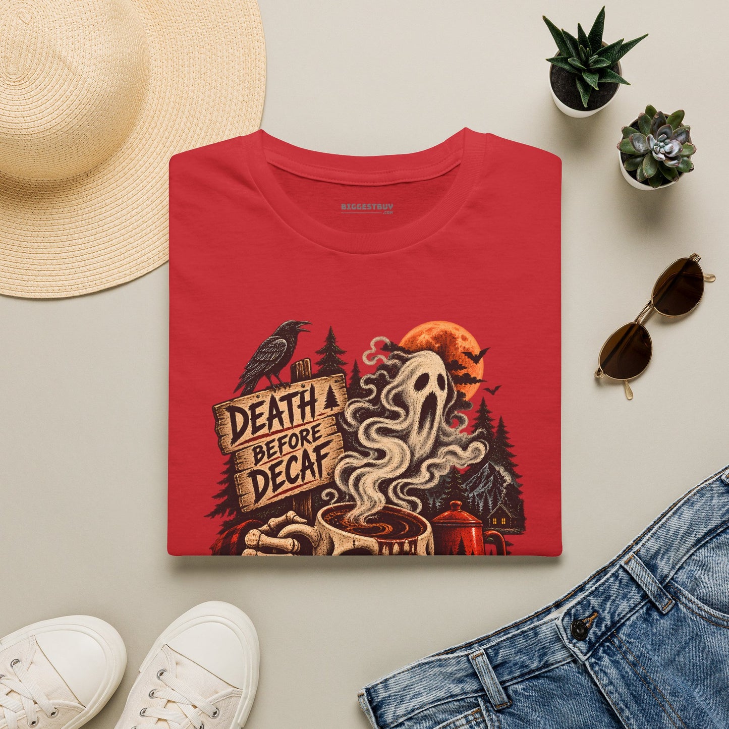 Death Decaf - Softstyle T-Shirt