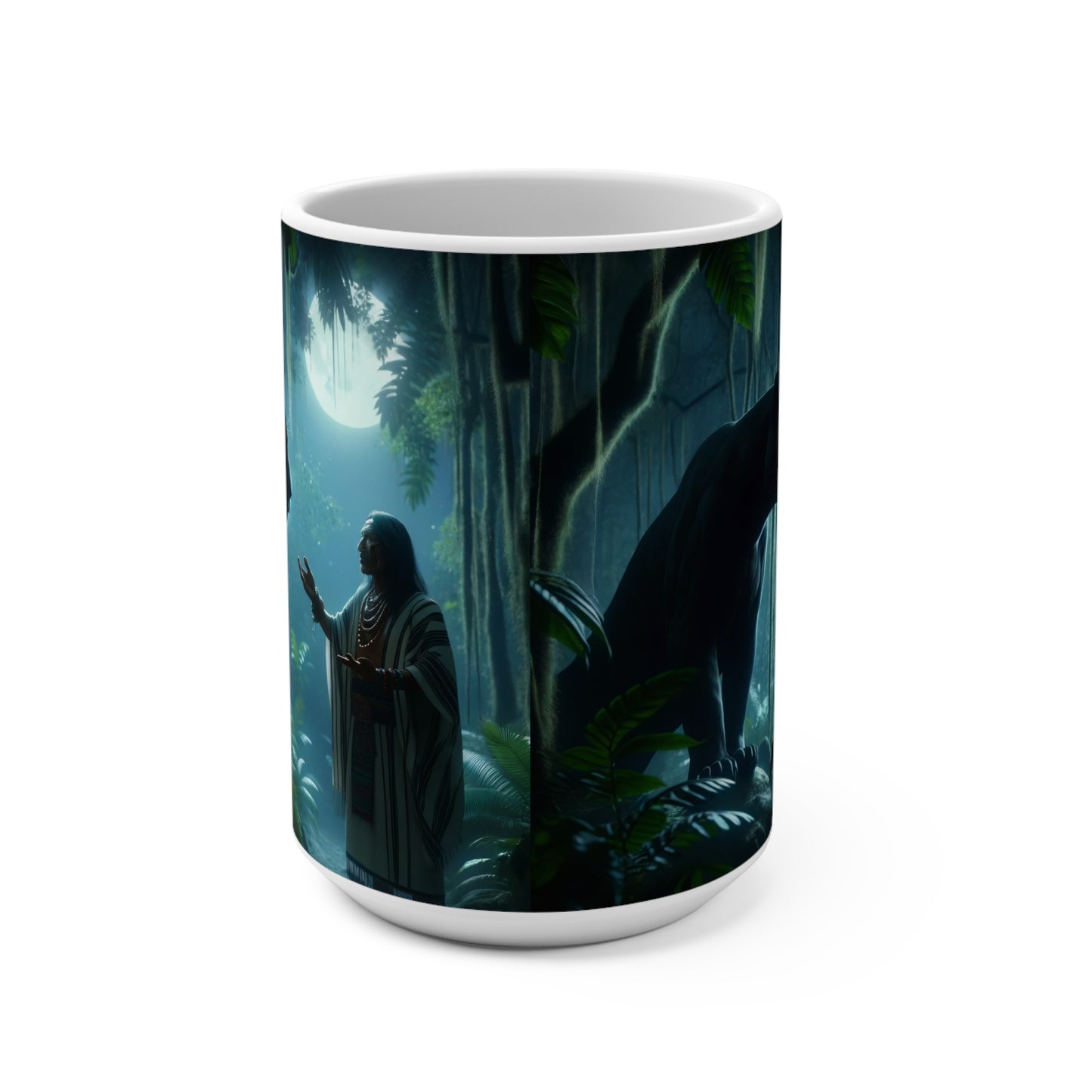 Tall Ceramic Mug