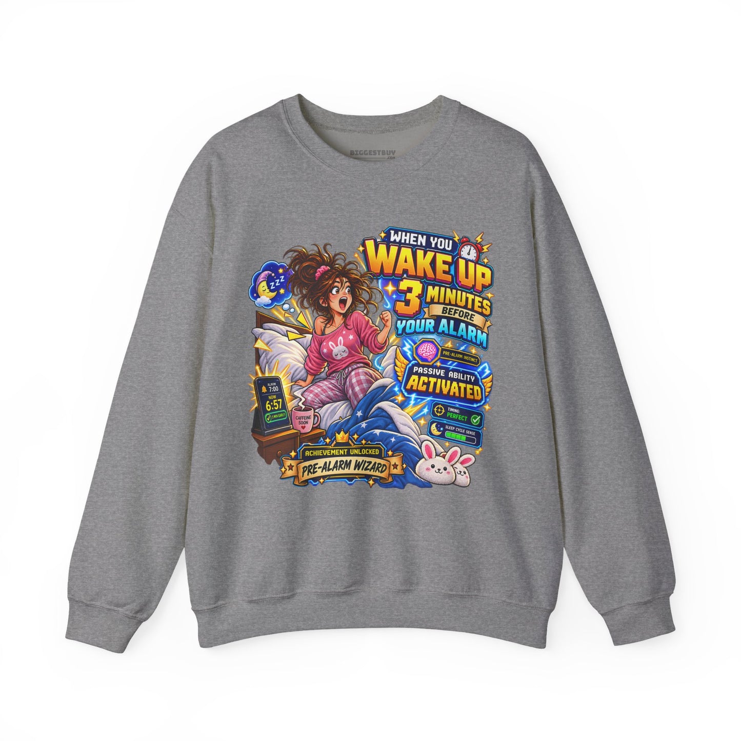 Alarm Nightmare - Crewneck Sweatshirt