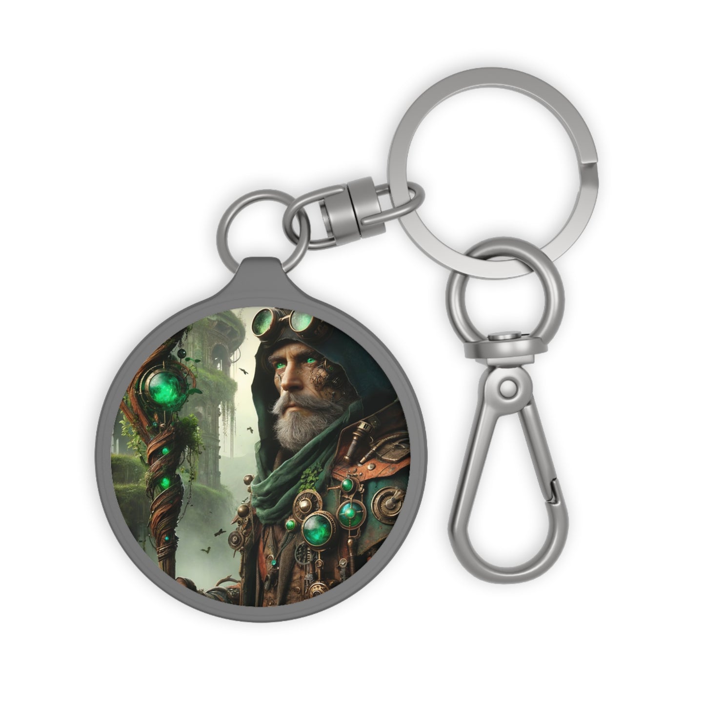 Round Keychain