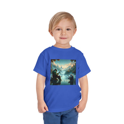 T-shirt | Peuter T-shirt | Korte mouw | Heldensage | Interraciale Vriendschap