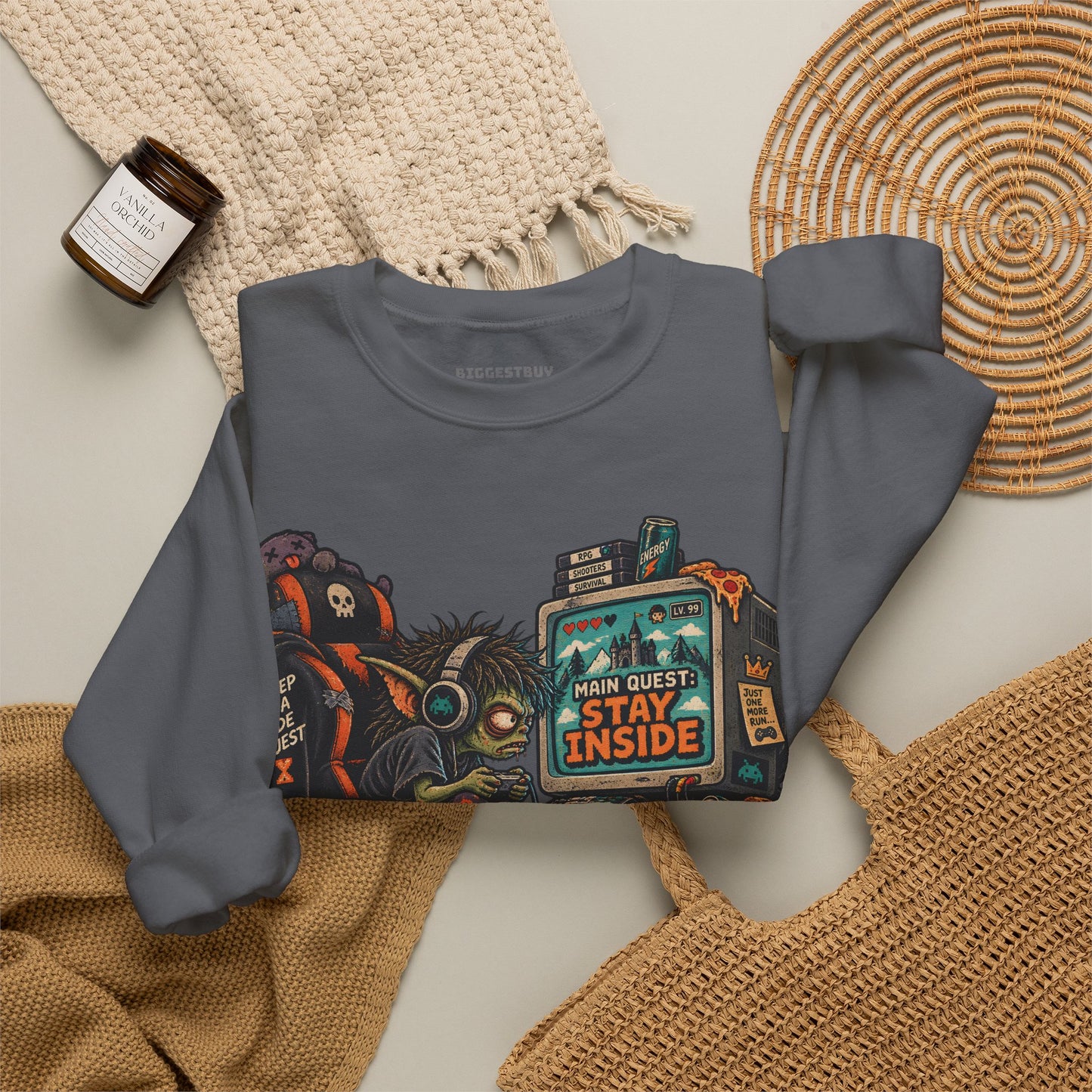 Indoor Quest - Crewneck Sweatshirt