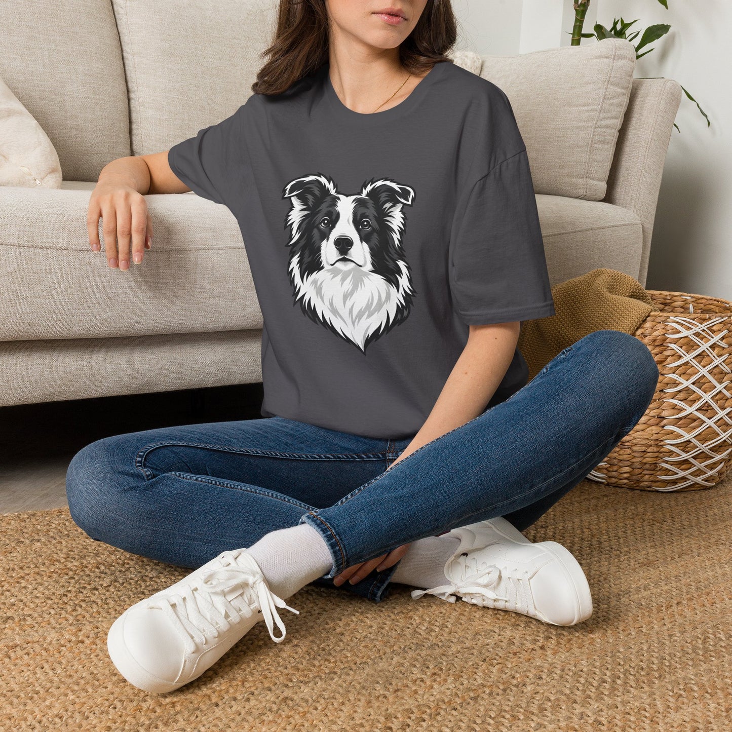 Collie Crest - Softstyle T-Shirt