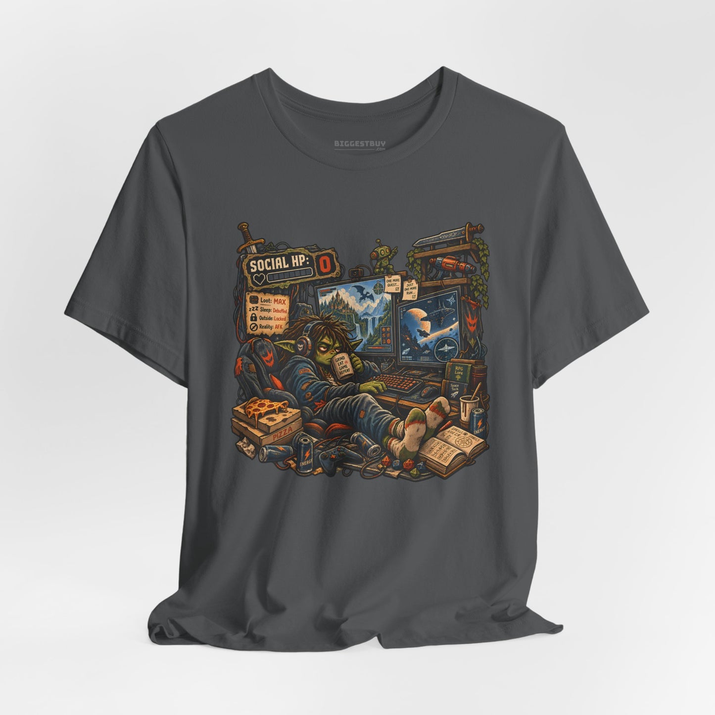 Social Zero - Classic Jersey Tee