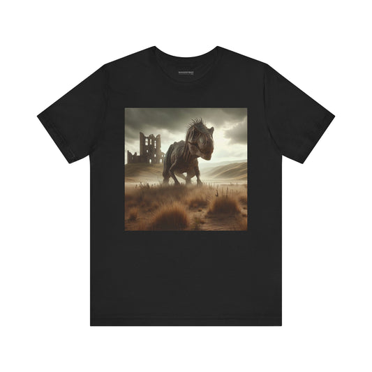 Camiseta | Unisex | Camiseta de punto | Manga corta | Ficción prehistórica | T-Rex