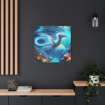 Płótno | Matowy | Mitologia morska | Ryujin | Smok wodny