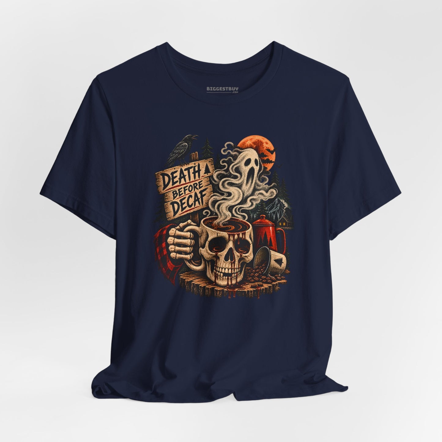 Death Decaf - Classic Jersey Tee