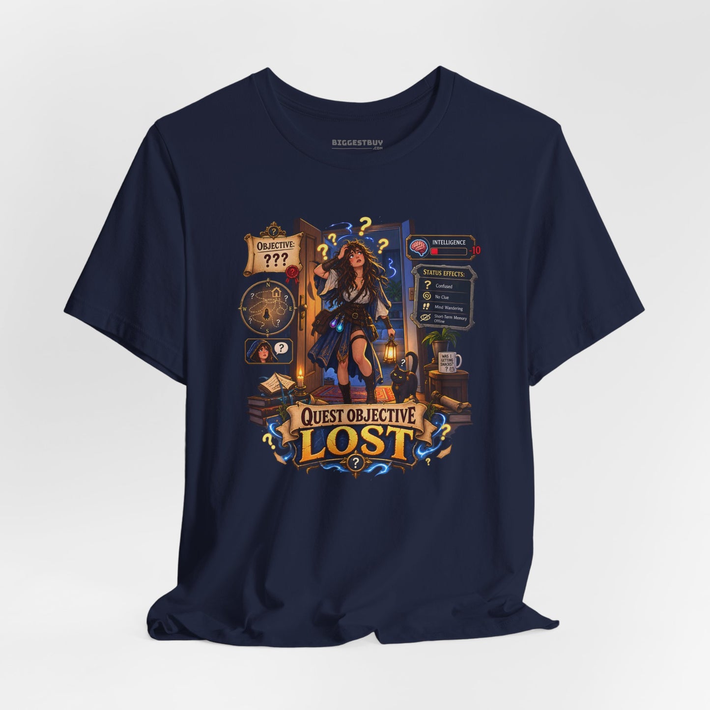 Quest Lost - Classic Jersey Tee